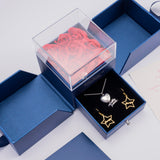 Box With Preserved Rose Flower