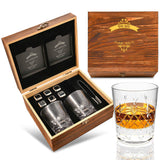 Custom Whiskey Glass Set for Men,Father's Day Gifts