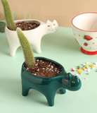 Creative Cute Cat Tail Flower Pot Ceramic(20% OFF For Two Today!)