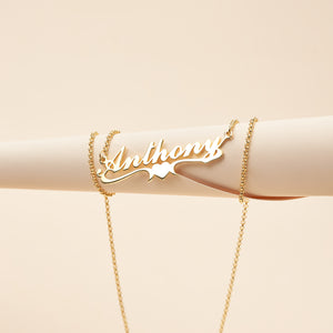 Love wing personalized name necklace