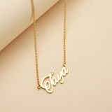 Name customized necklace