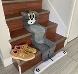 Tom Cat Rug for Stairs Water Absorption Non Slip Super Soft