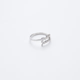 925 Silver Name Ring Two name
