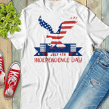 Independence Day Vintage USA Eagle T-shirt