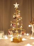Custom photo christmas crystal tree lights