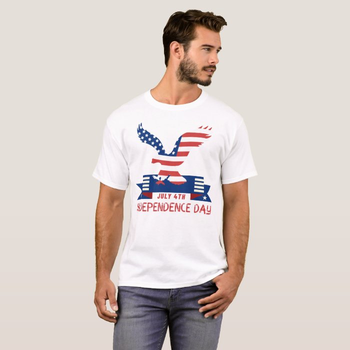 Independence Day Vintage USA Eagle T-shirt